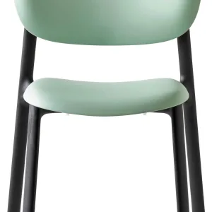 Scaun, verde pastel, 53/82/53 cm pentru Scaune sufragerie