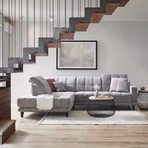 Masuta de cafea, cu spatiu de depozitare, 54/54/52,5 cm