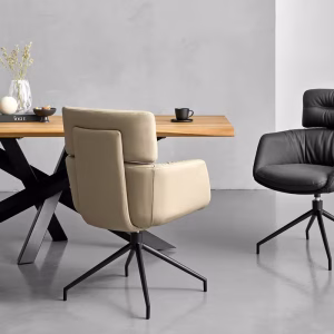 Fotoliu, negru, piele naturala, 62/92/65 cmÂ