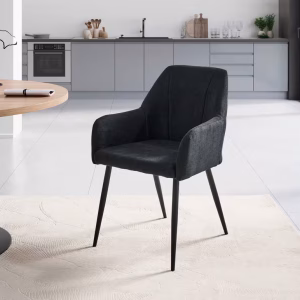 Scaun, negru, 56/87/60 cm