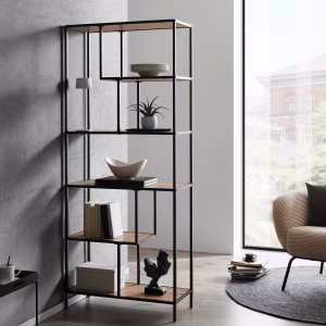 Etajera, MDF, 77/185/33 cm